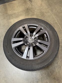 OEM Honda Ridgeline Sport Wheels and Tires