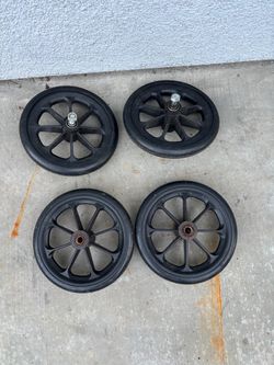 Set of 4 universal wheelchair replacement caster wheels