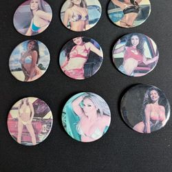 Button Pins - Lowrider Girls 2000s