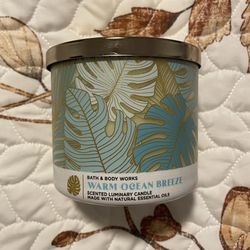 Bath & Body Works Warm Ocean Breeze Scented Candle