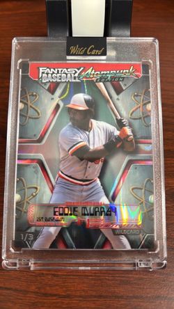Eddie Murray Wild Card Fantasy Baseball Atompunk 1/3