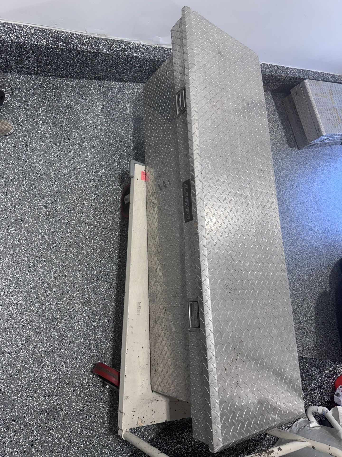 Push Cart With Dolly &LUND Tool Box & Other Tool Box 2 Boxes For Sale