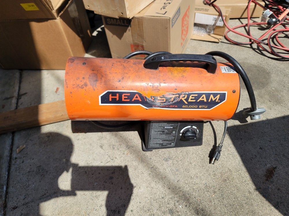 125,000 BTU Forced-Air Propane Heater