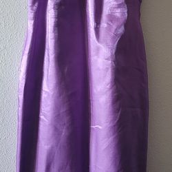 Long Purple Dress Size 6 NEW 