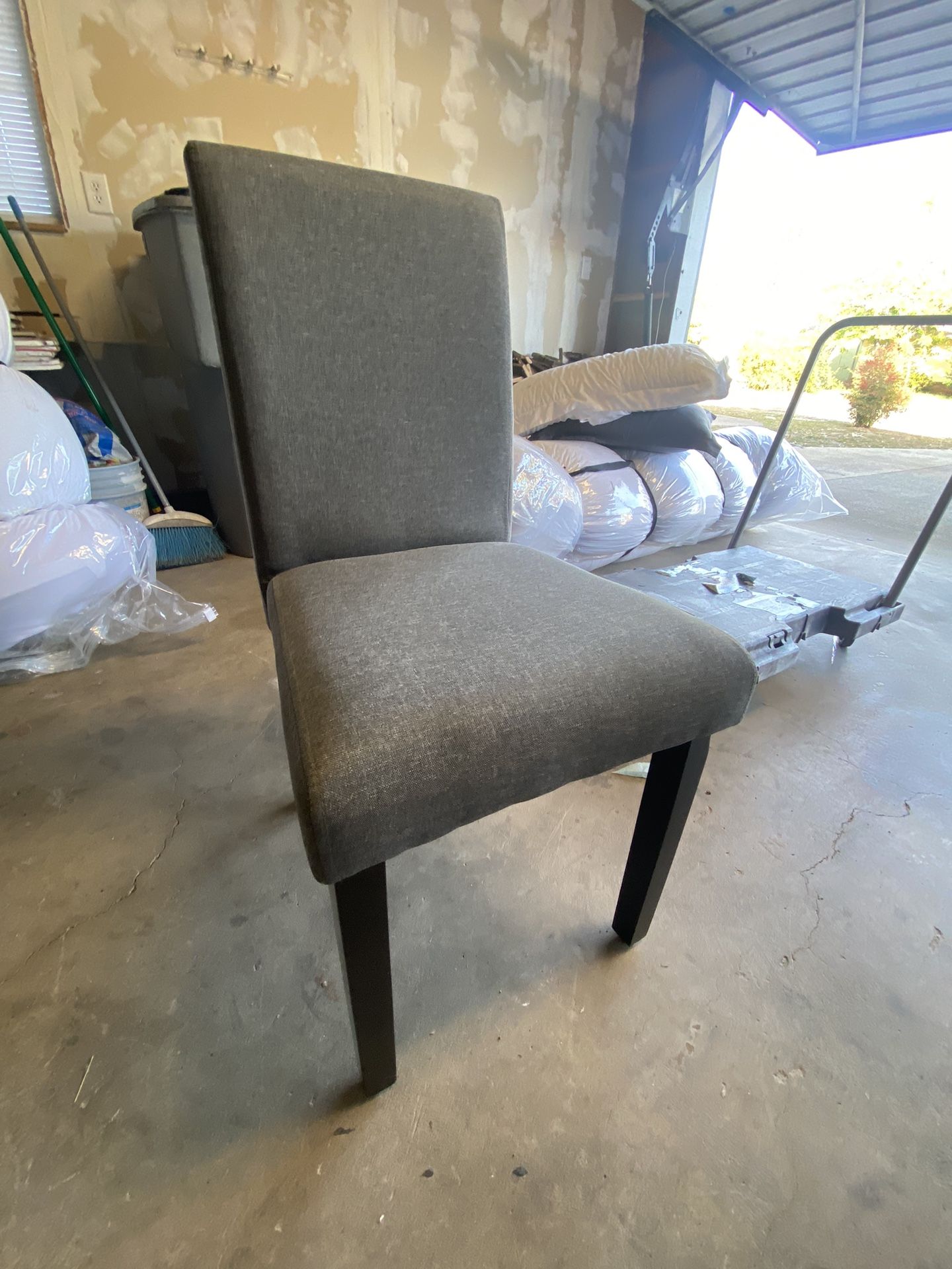 Set Of Padded Dining Chairs