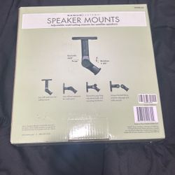 sanus speaker mounts adijustable wall