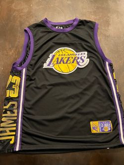 LA Lakers LeBron James NBA Basketball Jersey size XL