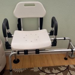 Silla Rotadora Deslizante Para Baño 