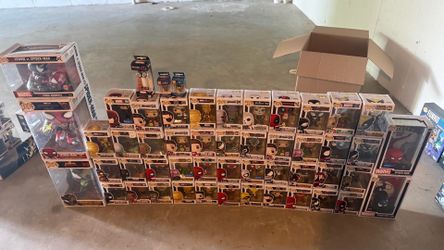 Huge Marvel Funko Pop Lot Spider-Man Venom Deadpool Exclusives 45+ Pops