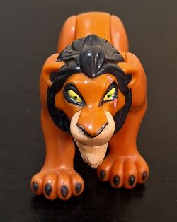 VINTAGE 1994 BURGER KING SCAR ACTION FIGURE