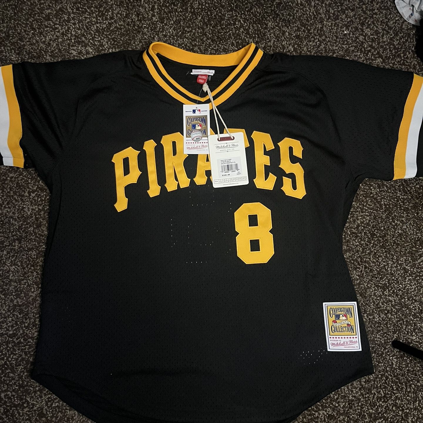 pirates authentic jersey