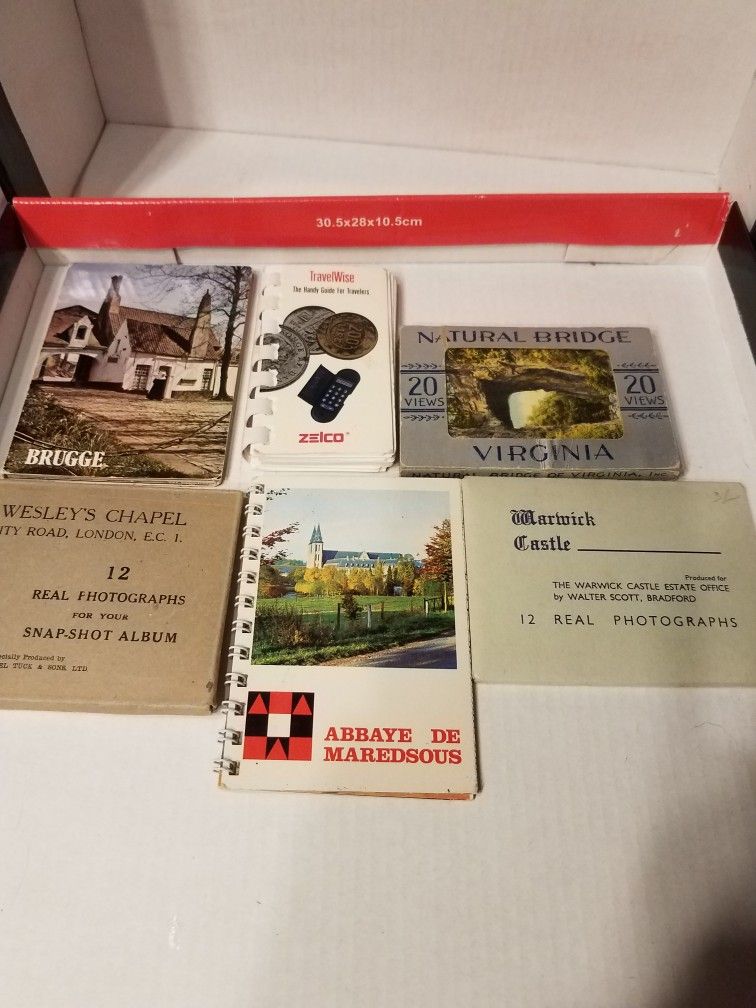 Vintage Travel Photo Souvenir Booklets