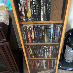 I have alot Of DVD for sale. With the wooden case  that holds them In!