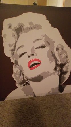 Marilyn Monroe canvas