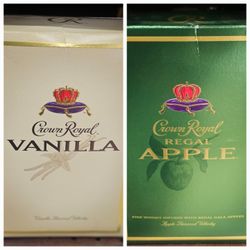 New Crown Royal Vanilla And Apple