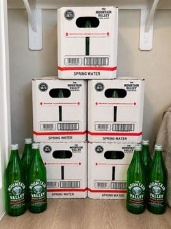 FREE – Mountain Valley 1-Liter Glass Bottles