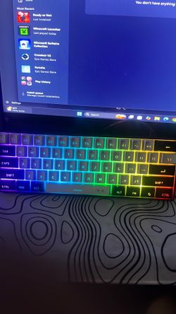 RGB MAGEGEE gaming keyboard