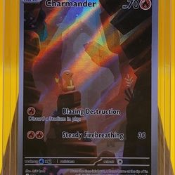 Pokemon Charmander - 168/165 - SV: Scarlet & Violet 151, MP