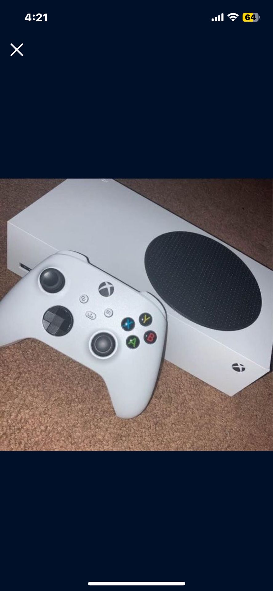 White Xbox Series S