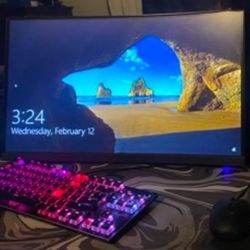 Spectre Curved 180HZ Gaming Monitor