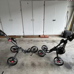 Golf Caddy Carts X 2 from Costco 