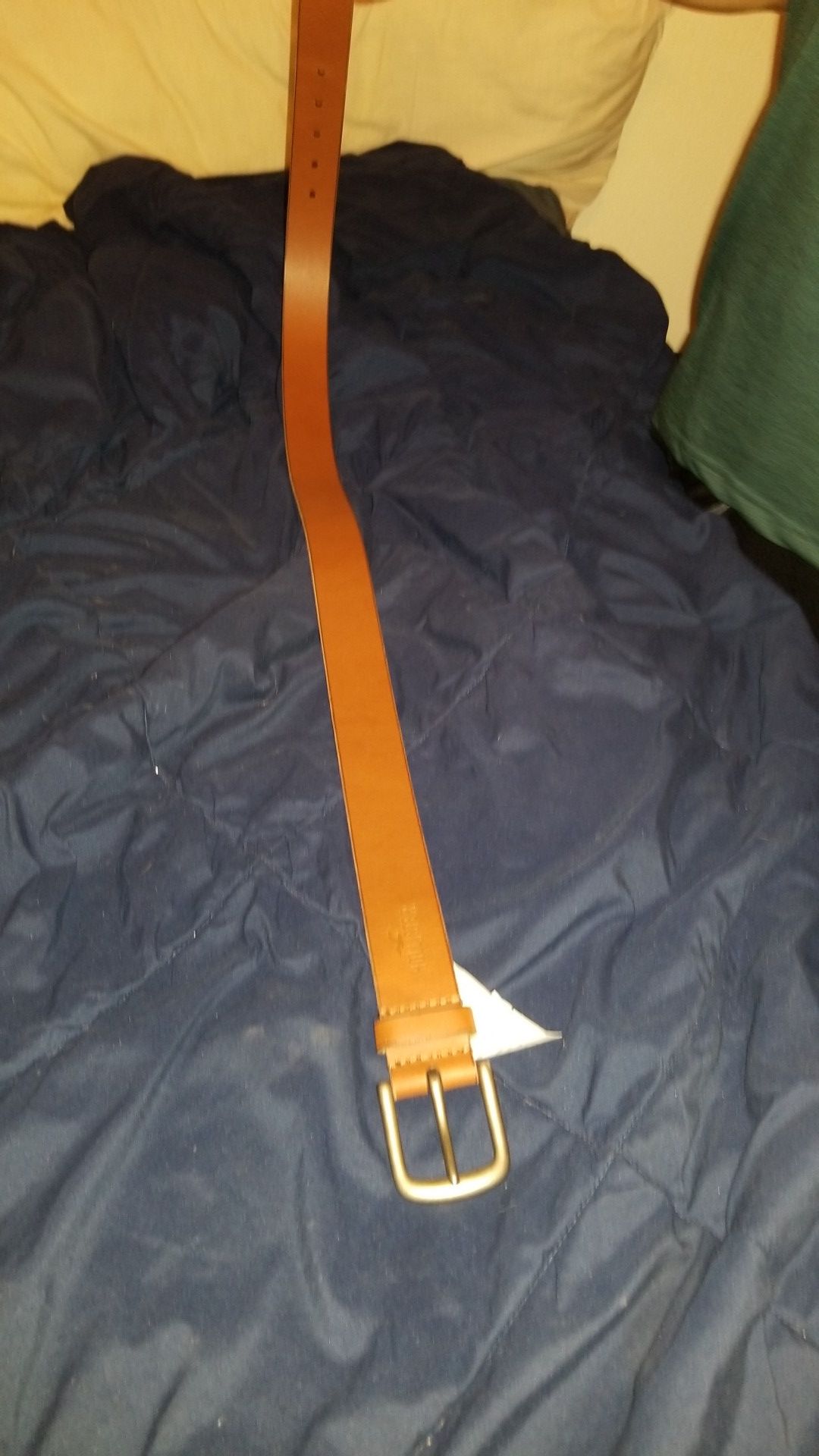 Hollister belt genuine leather