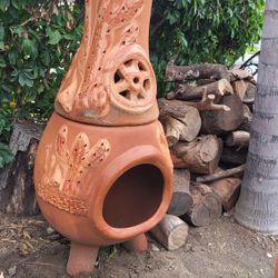 Chimenea De Lena Nueva 5ft De Alta Mexicana $110