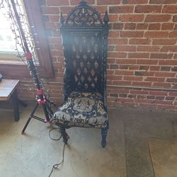 19TH CENTURY  GOTHIC CHAIR