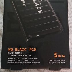 Wd_black Game Drive 5tb Ps, Xbox, Pc.. 