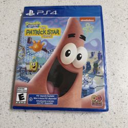 SpongeBob SquarePants The Patrick Star Game PS4 