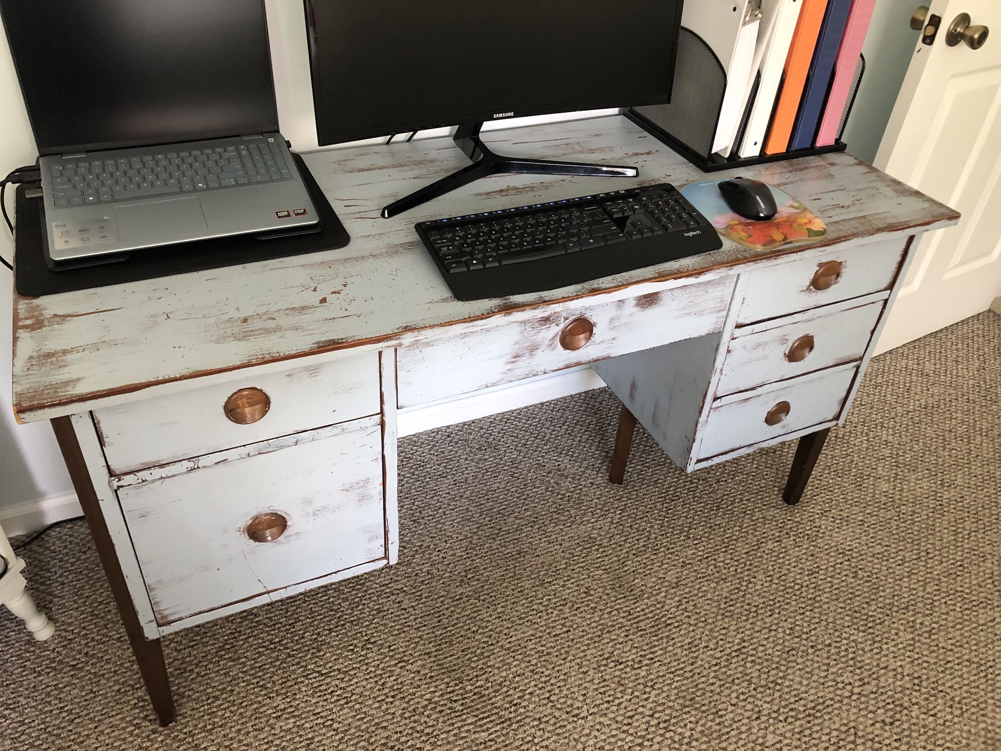 Authentic Stanley Wood Desk