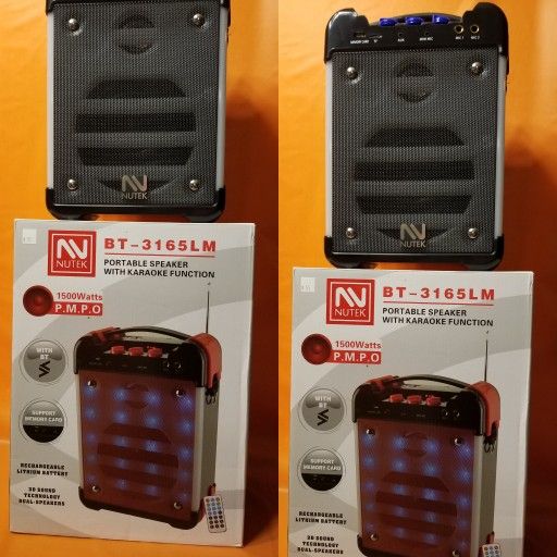 New portable Rechargeable Bluetooth Wireless Speaker Sd Card Usb flash Drive Fm Radio Speaker ( Bosina ) Bz2