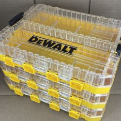Two DEWALT boxes 