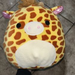 Giraffe squishmallow from valentine collection