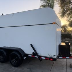12 X 6 Enclosed Trailer Double Axle