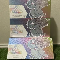 Pokemon Prismatic Evolutions Super Premium Collection Box (SPC)