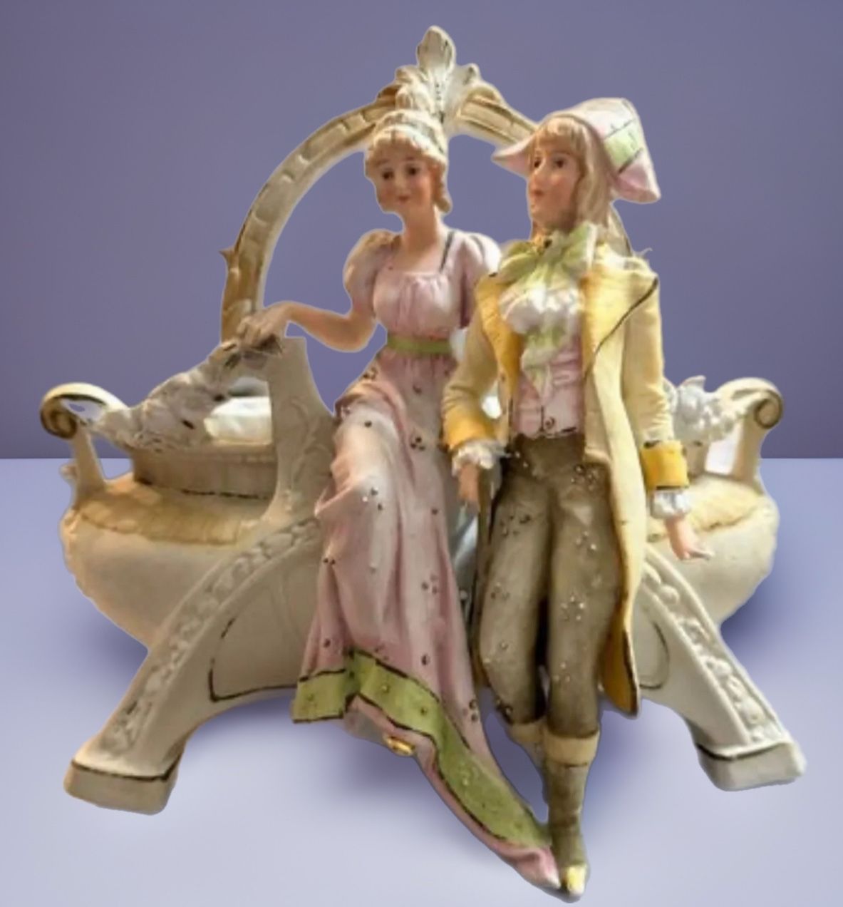 Grafenthal Germany Carl Schneider 9607 Large Porcelain Figurine 1(contact info removed)