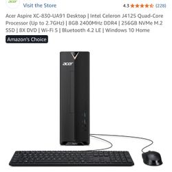 Desk Top Computer Keyboard And Mouse
