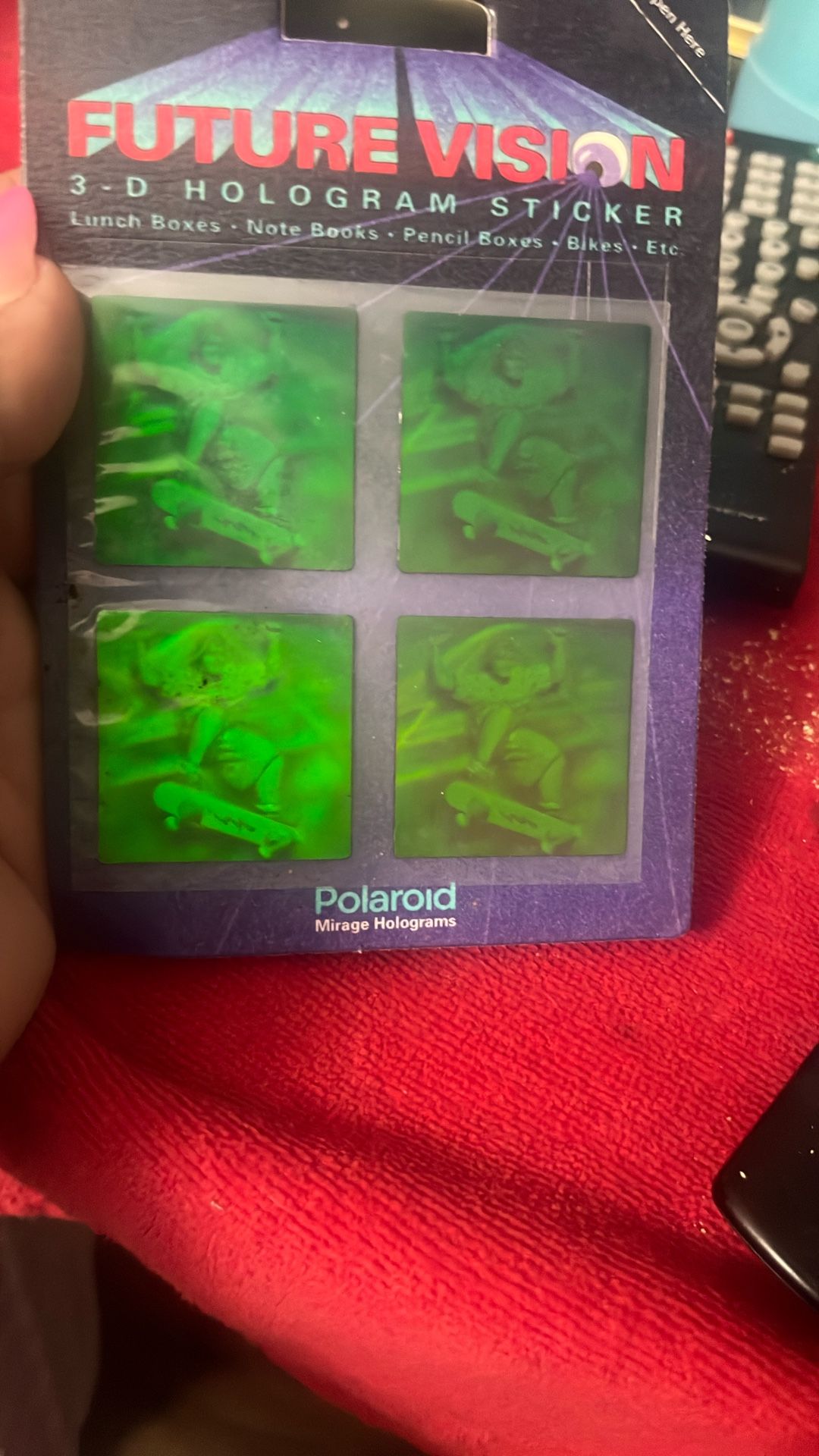 Future Visión Polaroid 3D-90’s Mirage Hologram