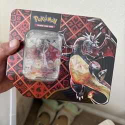 Charizard EX Paldean Fates Tin