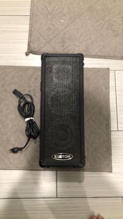 Kustom  karaoke , guitar speakers. Pa50.