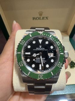 June 2025 Rolex Submariner 41mm. Date STARBUCKS Green Bezel 126610LV 