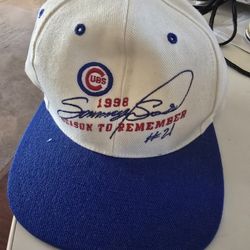 CHICAGO CUBS 1998 SAMMY SOSA HAT