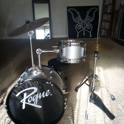 Rogue  Hi Toms And Rogue Bass Drum And  Ride symbol And Crash Symbol 