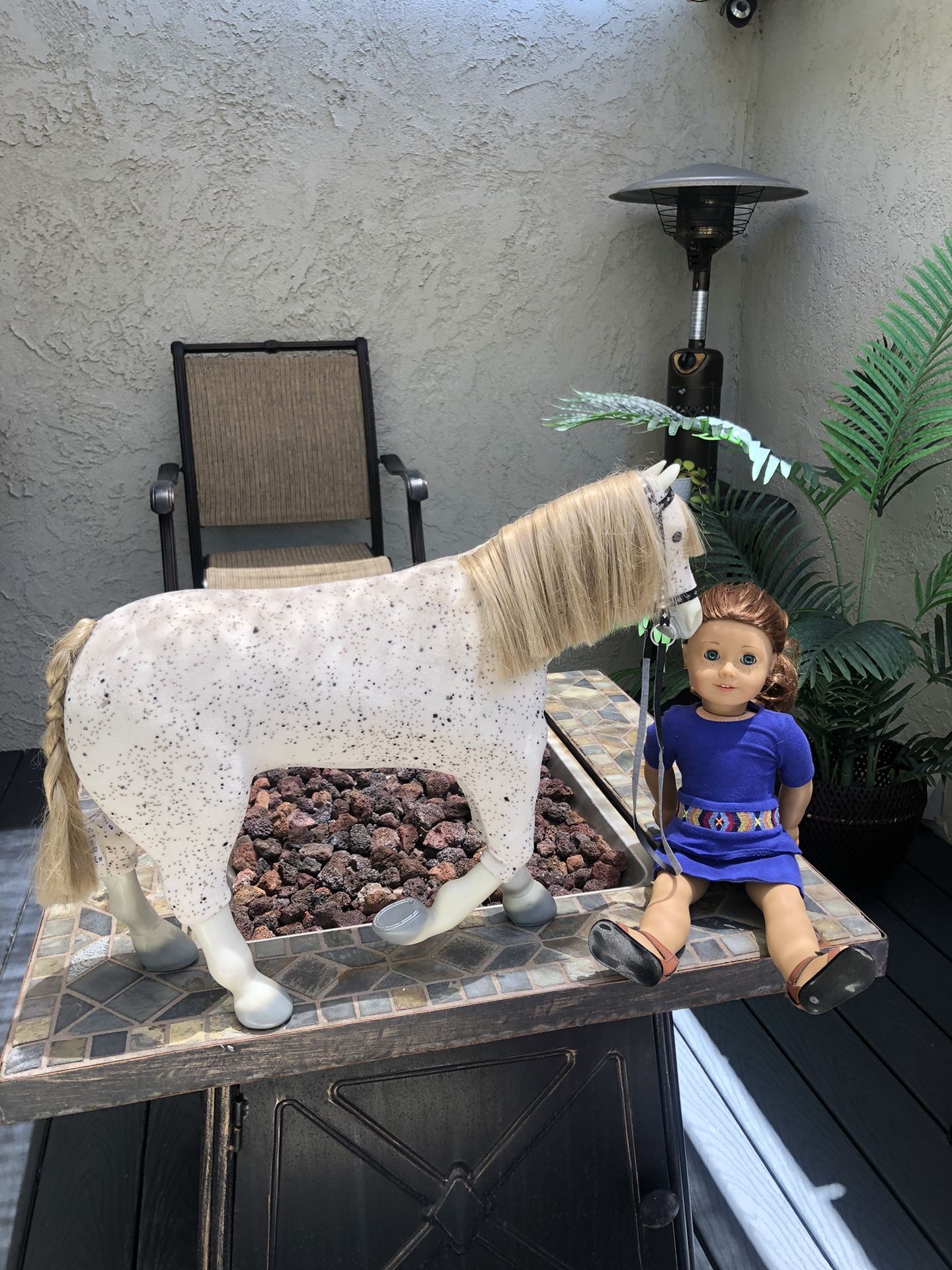 American Girl Doll Saige *Retired* With Her Horse *Retired*