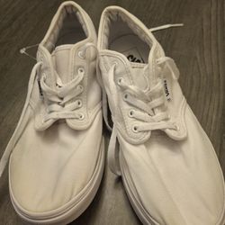 Women's Sixe 8.5 - VANS Authentic Classic Lace Whisper White