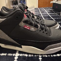 Jordan 3 Black Levi’s