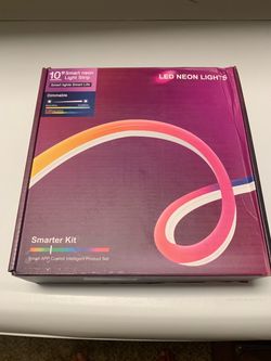 RGB / Color-Changing 10m LED Neon Strips (with remote/app). 20 boxes. See description for pricing.
