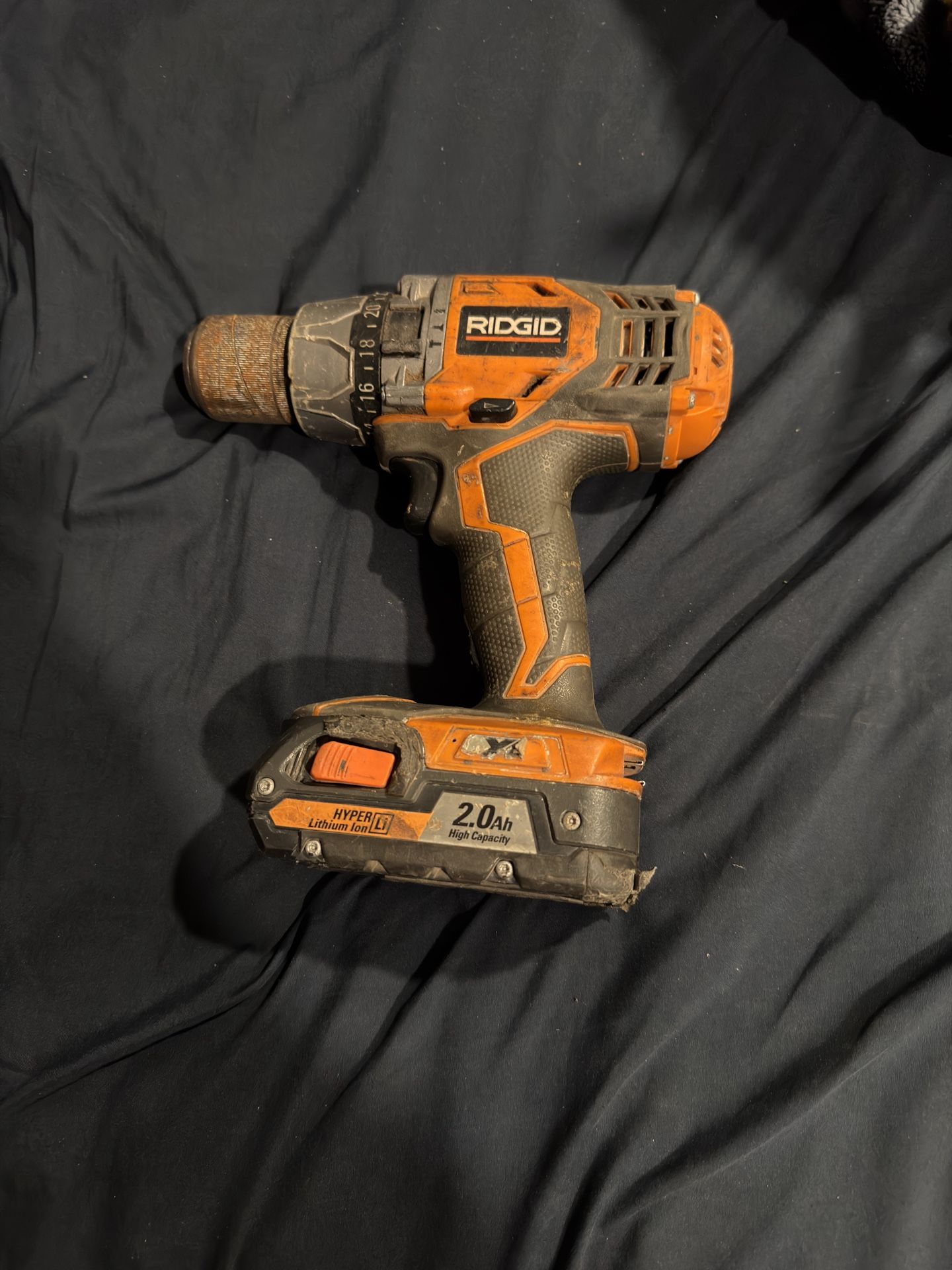 Ridgid X4 Drill