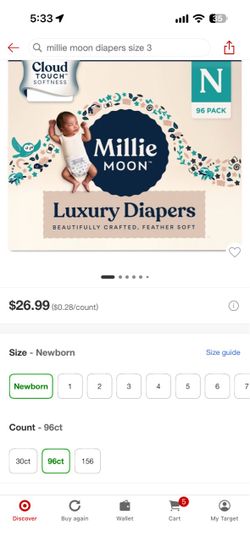 Millie moon diapers